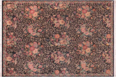 handmade Transitional Akbar Black Black Hand Knotted RECTANGLE 100% WOOL area rug 9x12