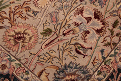 handmade Transitional Irfan Lt. Gray Teal Green Hand Knotted RECTANGLE 100% WOOL area rug 9x12