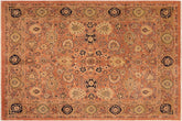 handmade Traditional Kafkaz Rust Brown Hand Knotted RECTANGLE 100% WOOL area rug 8x10