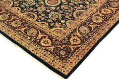 Vintage Agra Randi Blue/Red Wool Rug - 9'1'' x 12'0''