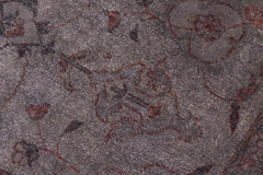 handmade Over Dyed Over Dyed Gray Peach Hand Knotted RECTANGLE 100% WOOL area rug 9' x 12'