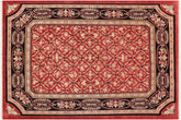 handmade Transitional Kafkaz Red Black Hand Knotted RECTANGLE 100% WOOL area rug 9' x 12'