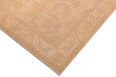handmade Traditional Kafkaz Beige Lt. Brown Hand Knotted RECTANGLE 100% WOOL area rug 8 x 10