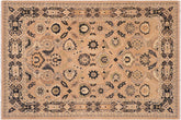 handmade Traditional Kafkaz Rose Blue Hand Knotted RECTANGLE 100% WOOL area rug 8x10