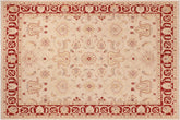 handmade Traditional Kafkaz Beige Red Hand Knotted RECTANGLE 100% WOOL area rug 8x10