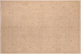 handmade Traditional Kafkaz Beige Tan Hand Knotted RECTANGLE 100% WOOL area rug 8x10