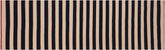 handmade Modern Kilim Beige Black Hand-Woven RUNNER 100% WOOL area rug 3 x 10