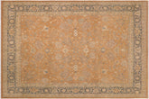 handmade Traditional Kafkaz Lt. Brown Green Hand Knotted RECTANGLE 100% WOOL area rug 8x10