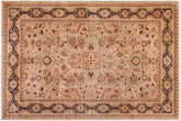 handmade Traditional Lahore Lt. Gray Black Hand Knotted RECTANGLE 100% WOOL area rug 9' x 12'