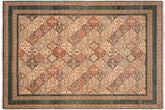 handmade Transitional Green Beige Hand Knotted RECTANGLE 100% WOOL area rug 9' x 12'