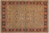 Istanbul Kaye Green/Blue Wool Rug - 9'2'' x 12'1''