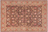 handmade Traditional Beige Brown Hand Knotted RECTANGLE 100% WOOL area rug 9' x 12'