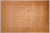 handmade Transitional Design Lt. Gray Gold Hand Knotted RECTANGLE 100% WOOL area rug 9' x 12'