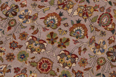 handmade Transitional Design Lt. Tan Lt. Green Hand Knotted RECTANGLE 100% WOOL area rug 9' x 12'