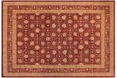 handmade Transitional Design Red Mustard Hand Knotted RECTANGLE 100% WOOL area rug 9' x 12'