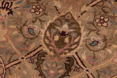 handmade Transitional Mujahid Gold Drk. Red Hand Knotted RECTANGLE 100% WOOL area rug 9x12