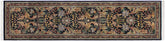 handmade Traditional Azeem Black Green Hand Knotted RUNNER 100% WOOL area rug 3' x 10'