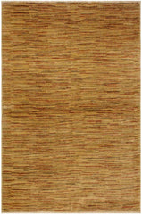 handmade Modern Gabbeh Beige Rust Hand Knotted RECTANGLE 100% WOOL area rug 4  x 6