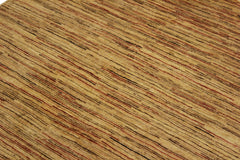 handmade Modern Gabbeh Beige Brown Hand Knotted RECTANGLE 100% WOOL area rug 4' x 5'