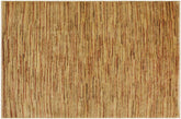 handmade Modern Gabbeh Beige Brown Hand Knotted RECTANGLE 100% WOOL area rug 4' x 5'