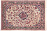 handmade Traditional Barsat Ivory Green Hand Knotted RECTANGLE 100% WOOL area rug 9x12