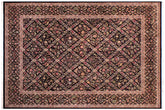 handmade Transitional Nadeem Black Green Hand Knotted RECTANGLE 100% WOOL area rug 9x12