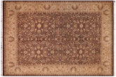 handmade Traditional Veg Dye Brown Tan Hand Knotted RECTANGLE 100% WOOL area rug 9x12