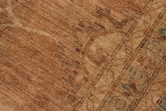 handmade Traditional Kafkaz Rust Teal Blue Hand Knotted RECTANGLE 100% WOOL area rug 13 x 19