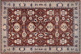 handmade Traditional Kafkaz Brown Lt. Blue Hand Knotted RECTANGLE 100% WOOL area rug 12x18