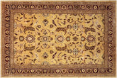 handmade Traditional Kafkaz Gold Red Hand Knotted RECTANGLE 100% WOOL area rug 13x17