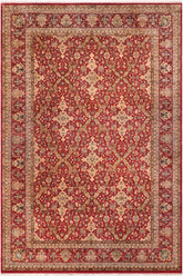 Semi-Antique Gulab Sherryl Red/Red Wool Rug - 11'8'' x 18'5''
