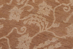 handmade Transitional Kafkaz Brown Brown Hand Knotted RECTANGLE 100% WOOL area rug 12 x 18