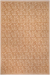 handmade Transitional Kafkaz Brown Brown Hand Knotted RECTANGLE 100% WOOL area rug 12 x 18