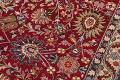 handmade Transitional New Asif Red Blue Hand Knotted RECTANGLE 100% WOOL area rug 12x15