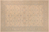 handmade Traditional Kafkaz Lt. Gray Gray Hand Knotted RECTANGLE 100% WOOL area rug 10x14