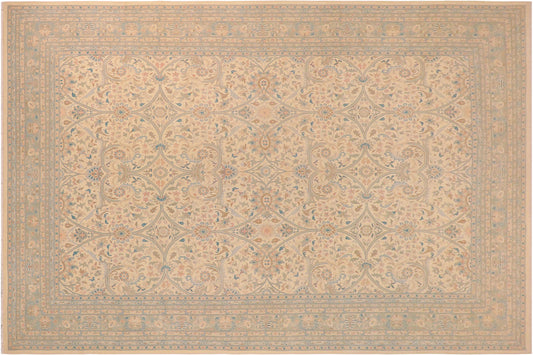 handmade Traditional Kafkaz Lt. Gray Gray Hand Knotted RECTANGLE 100% WOOL area rug 10x14