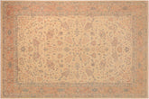 handmade Traditional Kafkaz Beige Brown Hand Knotted RECTANGLE 100% WOOL area rug 10x14