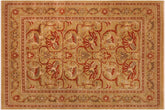handmade Transitional Green Rust Hand Knotted RECTANGLE 100% WOOL area rug 10x14