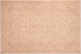 handmade Traditional Kafkaz Beige Tan Hand Knotted RECTANGLE 100% WOOL area rug 6x9