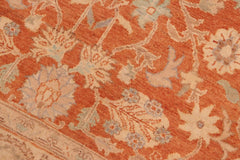 handmade Traditional Kafkaz Rust Beige Hand Knotted RECTANGLE 100% WOOL area rug 6 x 9