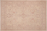 handmade Traditional Kafkaz Tan Brown Hand Knotted RECTANGLE 100% WOOL area rug 6x9