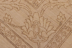 handmade Traditional Kafkaz Beige Tan Hand Knotted RECTANGLE 100% WOOL area rug 9 x 12