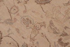 handmade Traditional Kafkaz Beige Tan Hand Knotted RECTANGLE 100% WOOL area rug 9 x 12