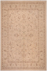 handmade Traditional Kafkaz Beige Tan Hand Knotted RECTANGLE 100% WOOL area rug 9 x 12