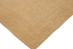 handmade Traditional Kafkaz Beige Tan Hand Knotted RECTANGLE 100% WOOL area rug 9 x 13