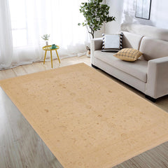 handmade Traditional Kafkaz Beige Beige Hand Knotted RECTANGLE 100% WOOL area rug 9x12