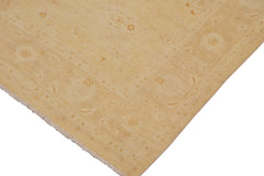 handmade Traditional Kafkaz Beige Tan Hand Knotted RECTANGLE 100% WOOL area rug 9x12