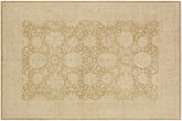 handmade Traditional Kafkaz Brown Beige Hand Knotted RECTANGLE 100% WOOL area rug 9x12