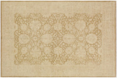 handmade Traditional Kafkaz Brown Beige Hand Knotted RECTANGLE 100% WOOL area rug 9x12