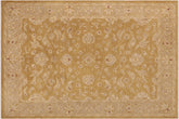 handmade Traditional Kafkaz Lt. Green Tan Hand Knotted RECTANGLE 100% WOOL area rug 9x12